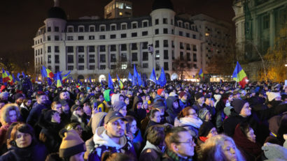 București: Mii de persoane, la o manifestație proeuropeană