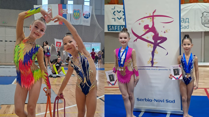 Gimnastică ritmică: succese reşiţene la Butterfly Cup