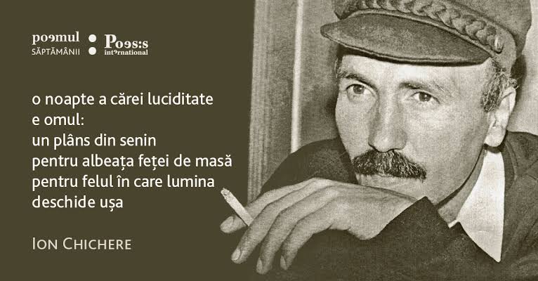 Ion Chichere, între două cifre de destin 70/20, comemorat printr-o Tabăra de Literatură care-i poartă numele!