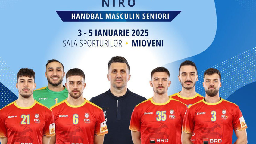 Handbal masculin: lotul României se pregătește pentru Trofeul Carpați