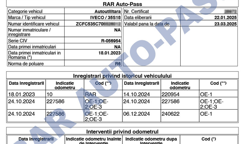 Alege certificatele RAR Auto-Pass de pe site-ul oficial!