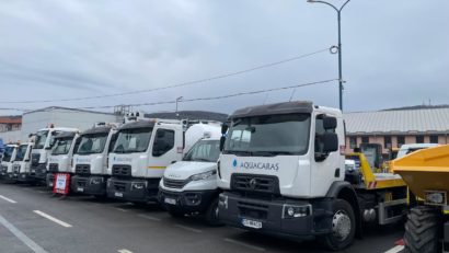 Aquacaraș s-a dotat cu echipamente și utilaje noi