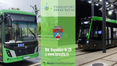 Transport Urban Reșița anunță modificări: noi trasee și program optimizat