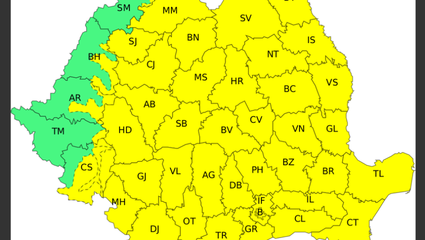 ANM: Vreme deosebit de rece în România, temperaturi de până la -18°C