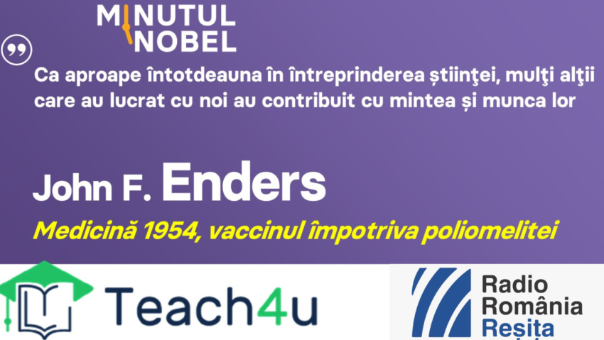 Minutul Nobel – John F. Enders