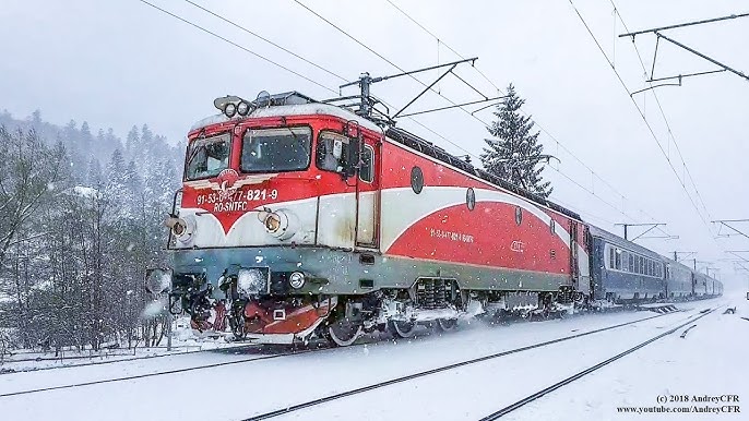 Zăpada nu afectează circulaţia trenurilor în vestul țării