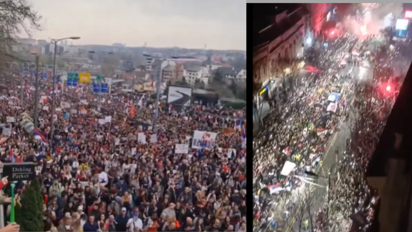 Proteste anticorupție în Serbia: confruntări între manifestanți, forțele de ordine și susținătorii președintelui Aleksandar Vucic