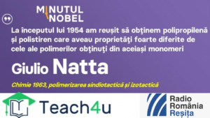 Minutul Nobel – Giulio Natta