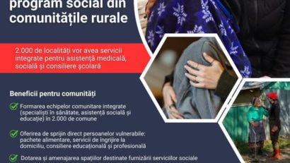 AJPIS Caraș-Severin: Finanțări pentru comunitățile rurale vulnerabile