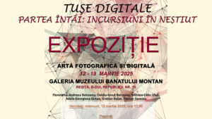 Expoziția „TUȘE DIGITALE. PARTEA ÎNTÂI: INCURSIUNI ÎN NEȘTIUT” – O incursiune inedită în arta digitală, la Muzeul Banatului Montan